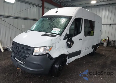 2024 Mercedes-Benz Sprinter 2500 Standard Roof 4-Cyl Diesel z USA, uszkodzony, nr VIN W1W4KBHY7RT191398